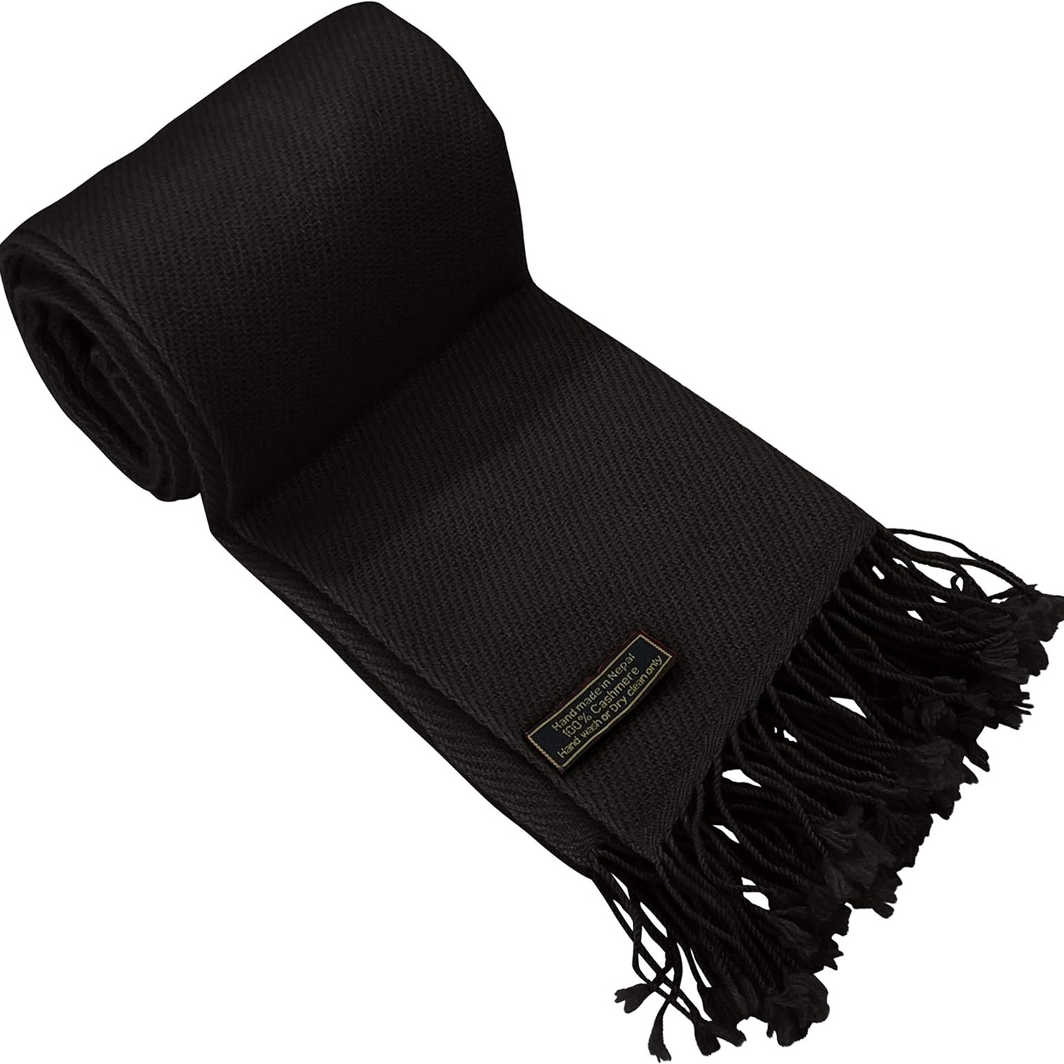 2 Ply Cashmere Shawl, Handwoven in Nepal: image 5