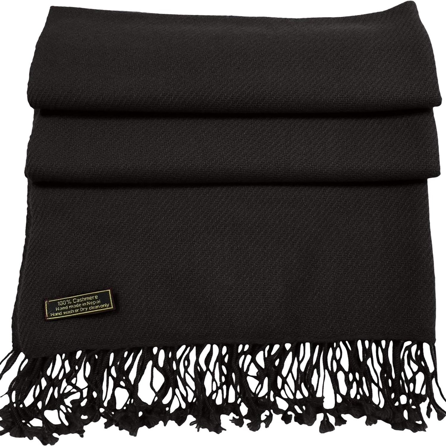 2 Ply Cashmere Shawl, Handwoven in Nepal: image 6
