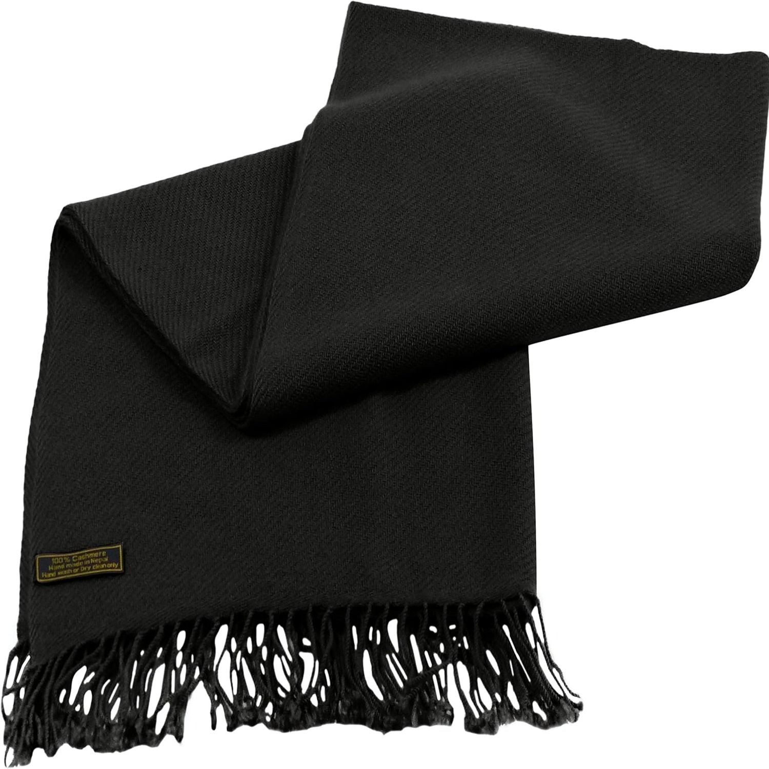 2 Ply Cashmere Shawl, Handwoven in Nepal: image 9