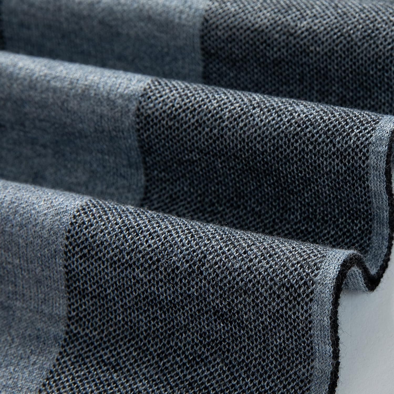 Tartan Plaid Merino Wool Scarf for Men: image 5