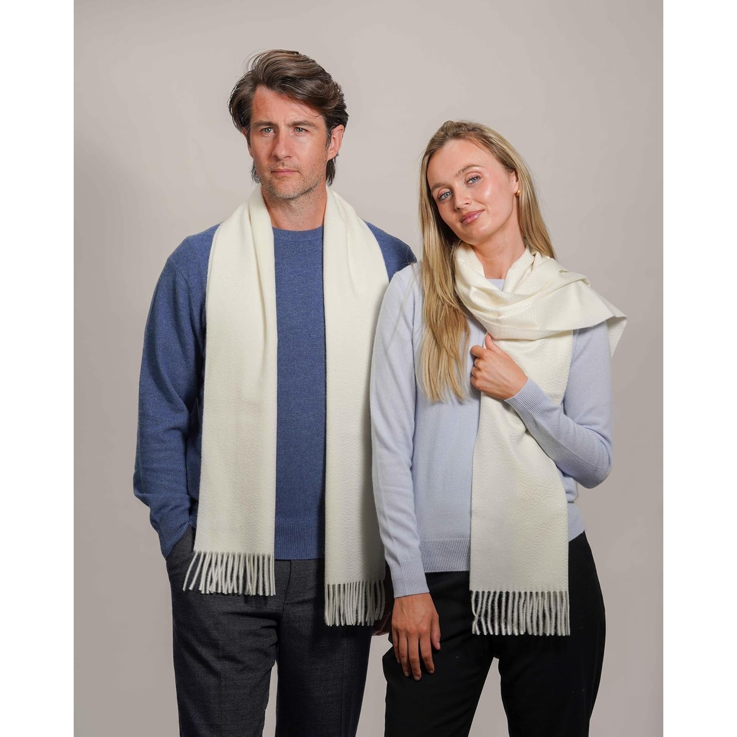 Pure Cashmere Scarf (Plain Weave)