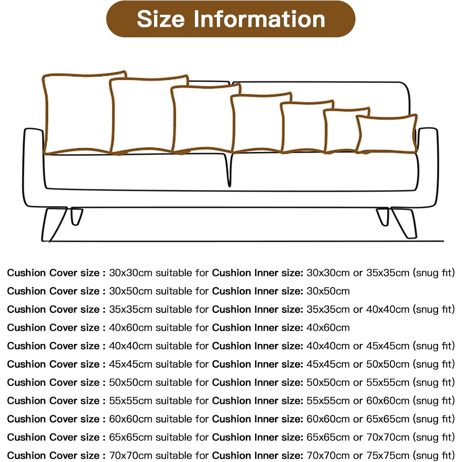 Linen Cushion Covers 45 cm, Set of 2: image 9