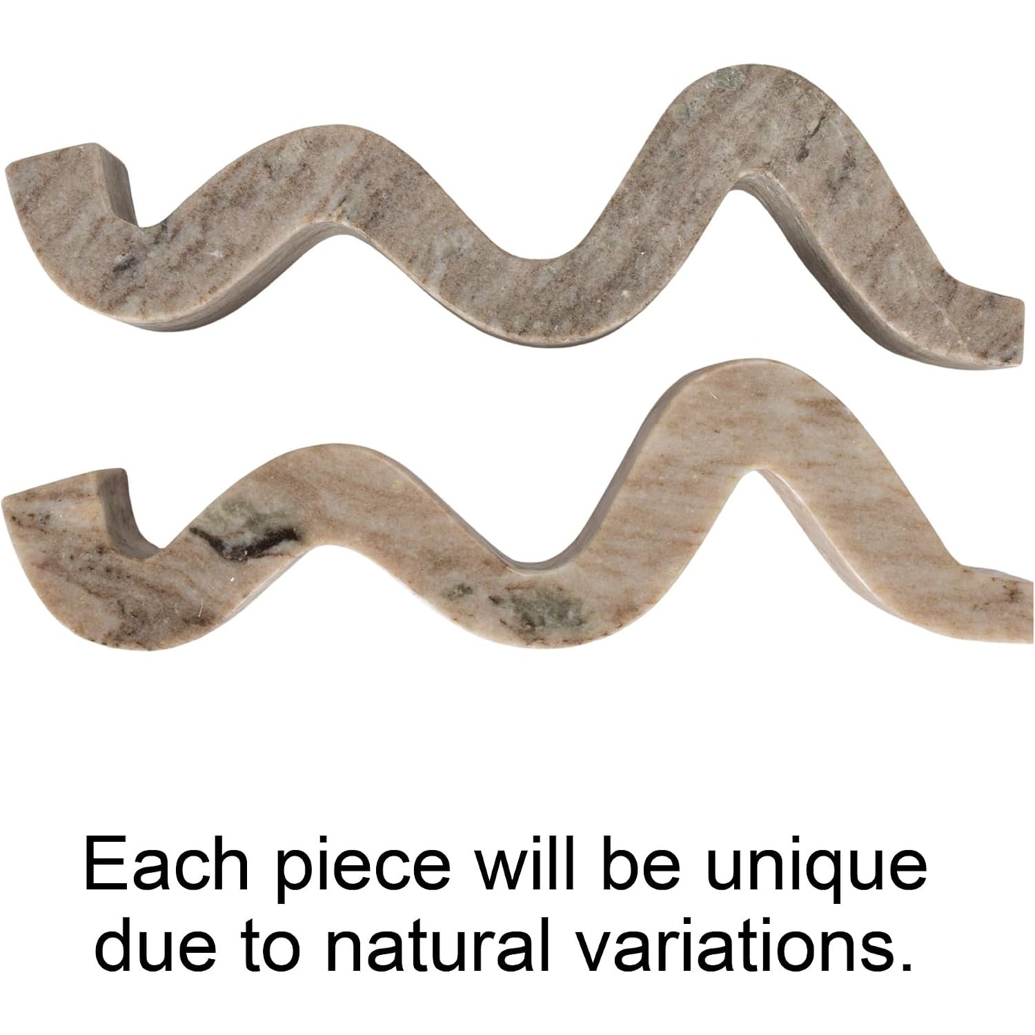 Marble and Brass Double Taper Candle Holder: image 7