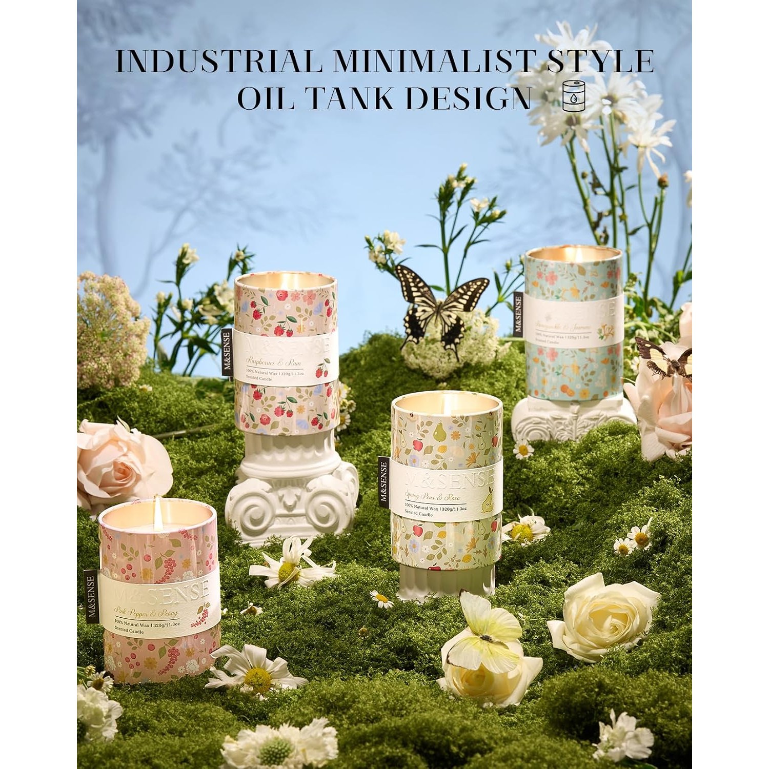 Honeysuckle Jasmine Soy Candle 320 g: image 6