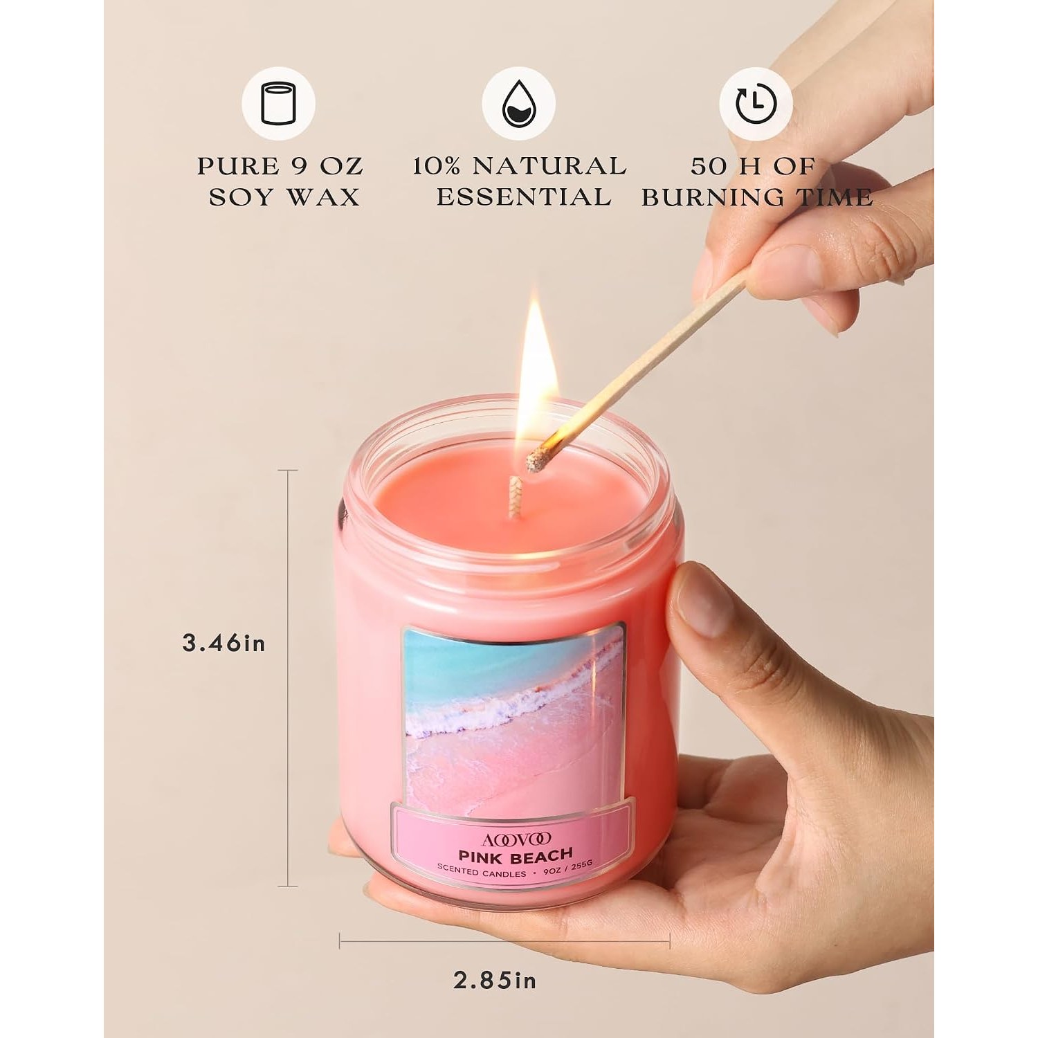 Soy Candle Gift Set 4 Pack