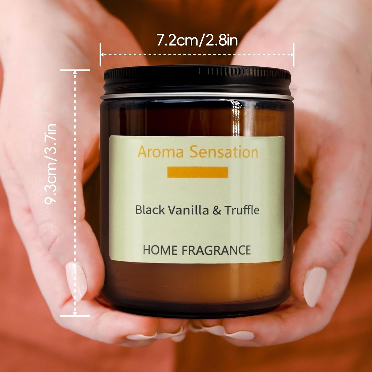 Vanilla Soy Candle in Glass: image 6