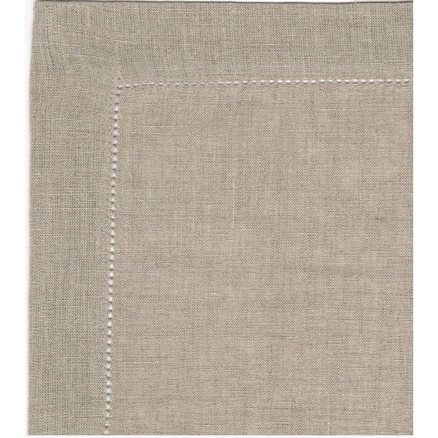 Natural Linen Napkins Set of 12