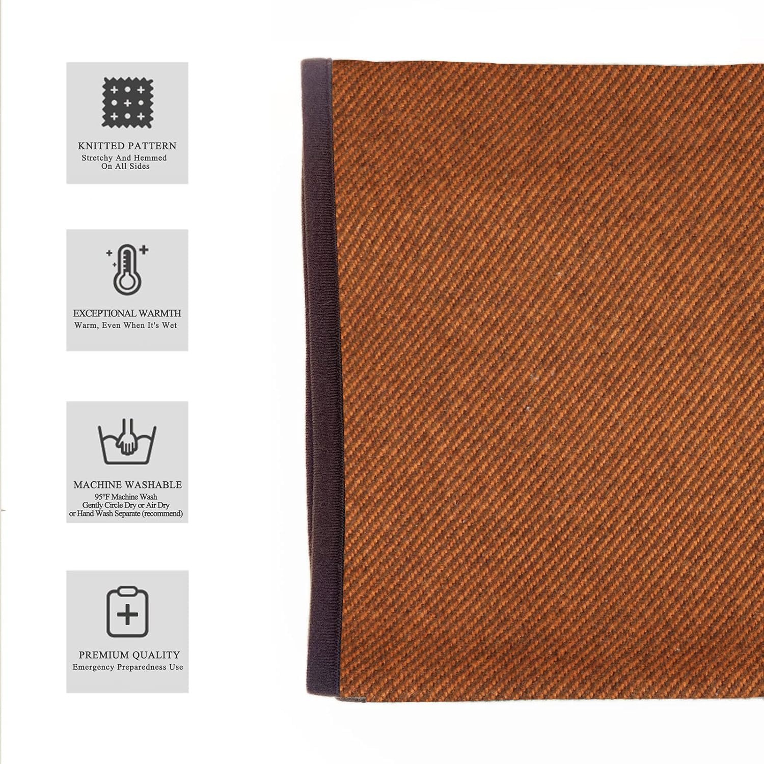 Merino Blend Blanket 160 x 200 cm (25% Merino Wool): image 2