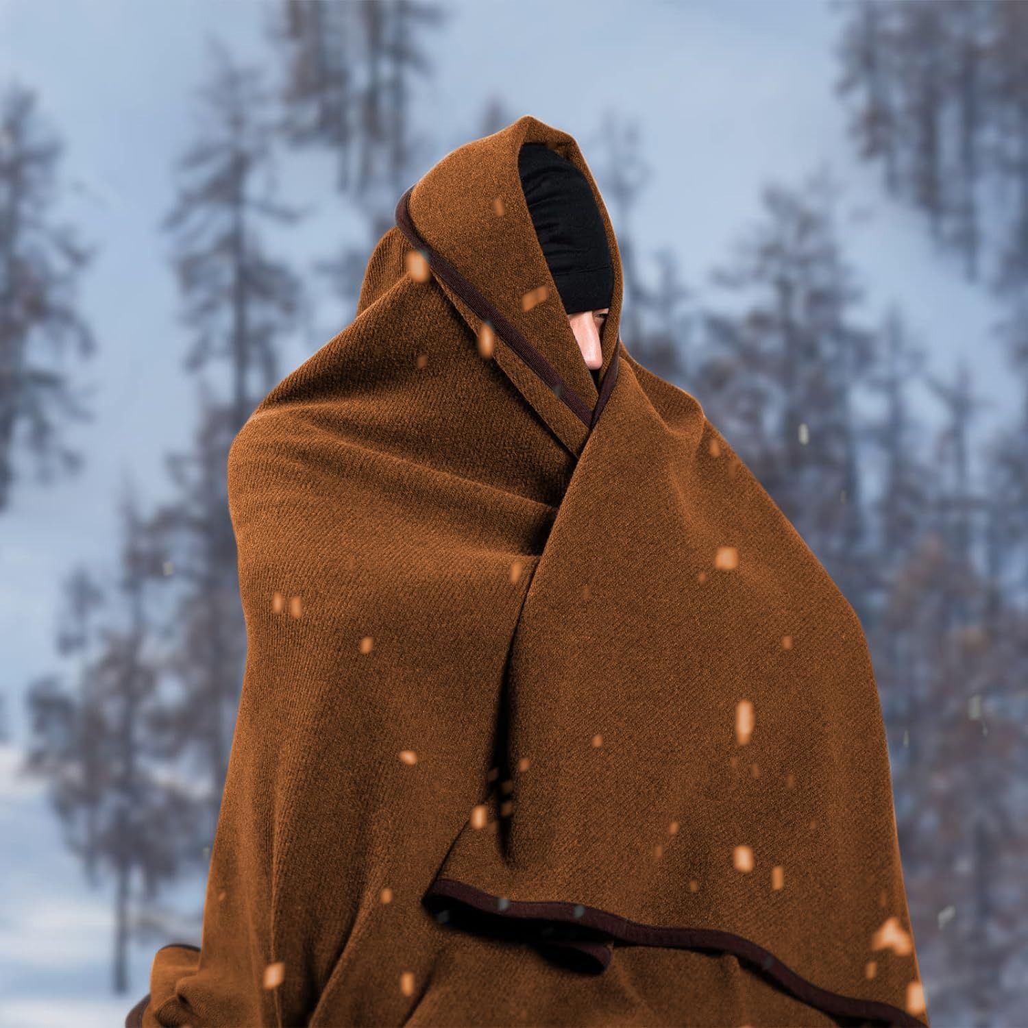 Merino Blend Blanket 160 x 200 cm (25% Merino Wool): image 6